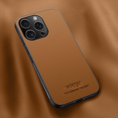 HUIYI Leather Magnetic Phone Case, For iPhone 16e, For iPhone 16 Pro Max, For iPhone 16 Pro������...