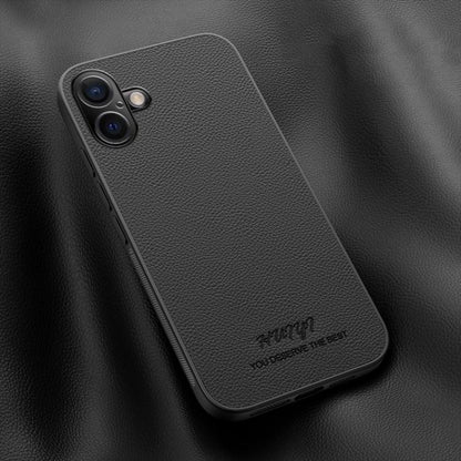 HUIYI Leather Magnetic Phone Case, For iPhone 16e, For iPhone 16 Pro Max, For iPhone 16 Pro������...