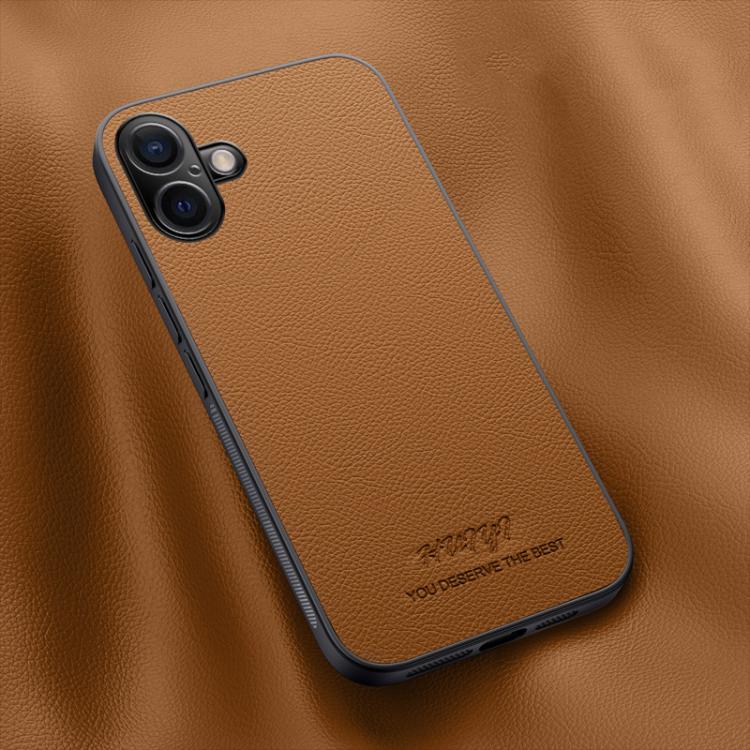 HUIYI Leather Magnetic Phone Case, For iPhone 16e, For iPhone 16 Pro Max, For iPhone 16 Pro������...