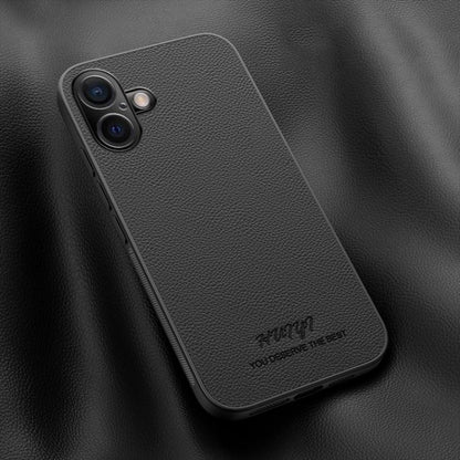 HUIYI Leather Magnetic Phone Case, For iPhone 16e, For iPhone 16 Pro Max, For iPhone 16 Pro������...