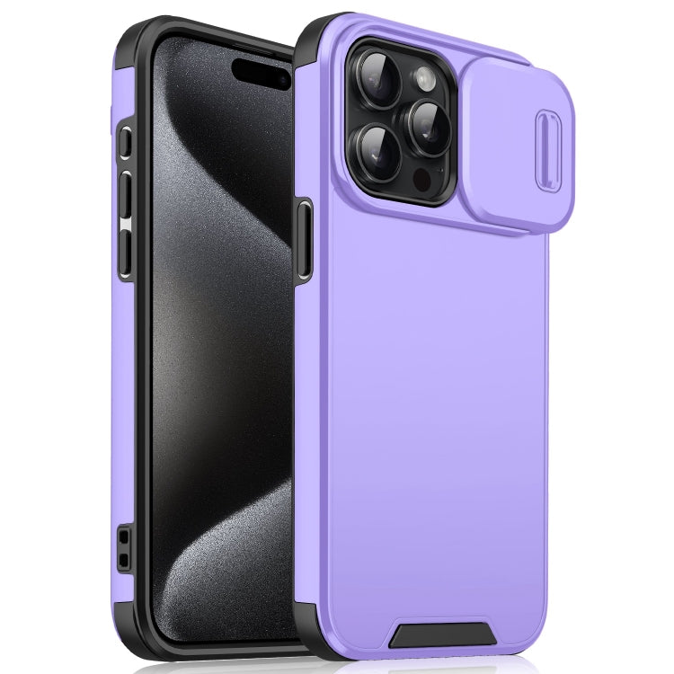 Sliding Camshield TPU + PC Phone Case, For iPhone 16 Pro Max, For iPhone 16 Pro, For iPhone 16 Pl...