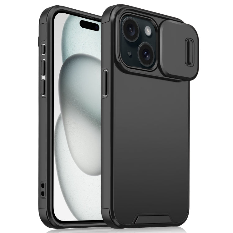 Sliding Camshield TPU + PC Phone Case, For iPhone 16 Pro Max, For iPhone 16 Pro, For iPhone 16 Pl...