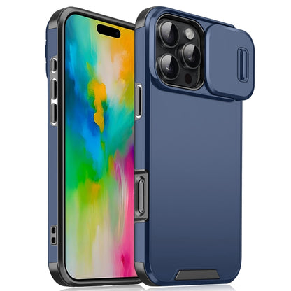 Sliding Camshield TPU + PC Phone Case, For iPhone 16 Pro Max, For iPhone 16 Pro, For iPhone 16 Pl...
