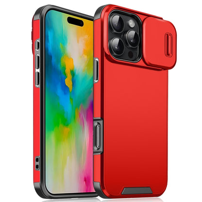 Sliding Camshield TPU + PC Phone Case, For iPhone 16 Pro Max, For iPhone 16 Pro, For iPhone 16 Pl...