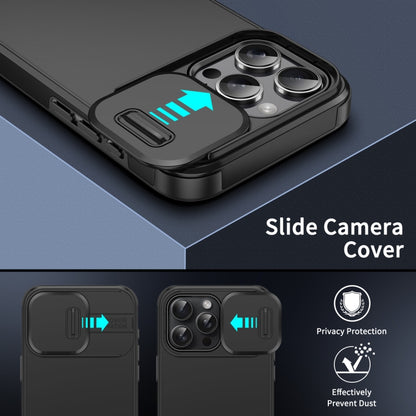 Sliding Camshield TPU + PC Phone Case, For iPhone 16 Pro Max, For iPhone 16 Pro, For iPhone 16 Pl...