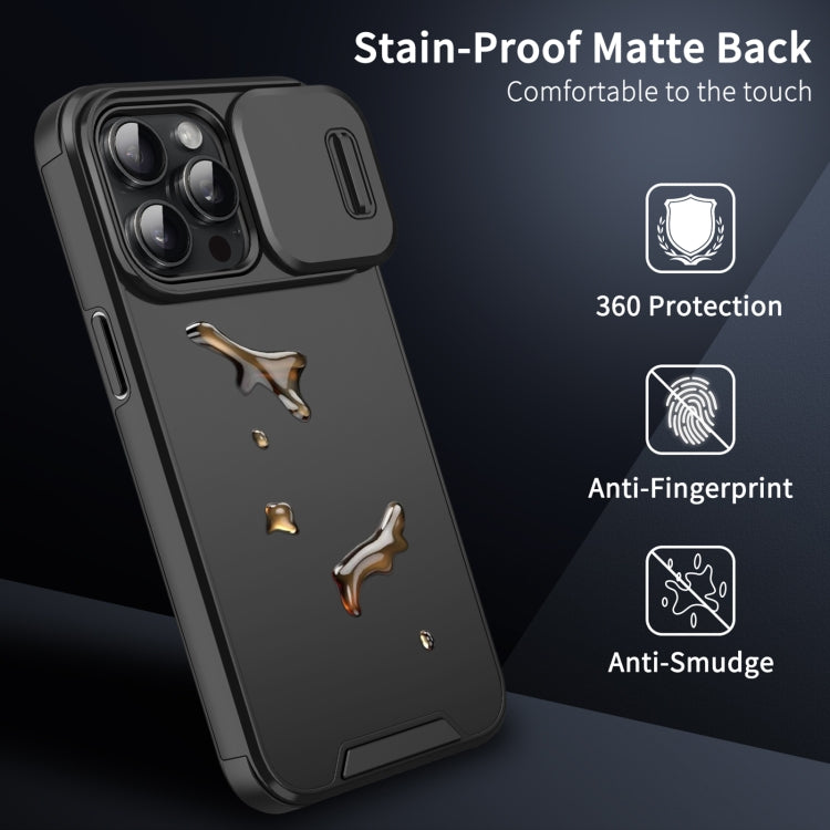 Sliding Camshield TPU + PC Phone Case, For iPhone 16 Pro Max, For iPhone 16 Pro, For iPhone 16 Pl...
