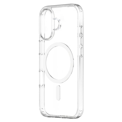 ZGA Magsafe Clear PC Hybrid TPU Phone Case, For iPhone 16e, For iPhone 16 Pro Max, For iPhone 16 ...