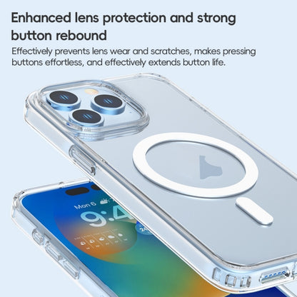ZGA Magsafe Clear PC Hybrid TPU Phone Case, For iPhone 16e, For iPhone 16 Pro Max, For iPhone 16 ...