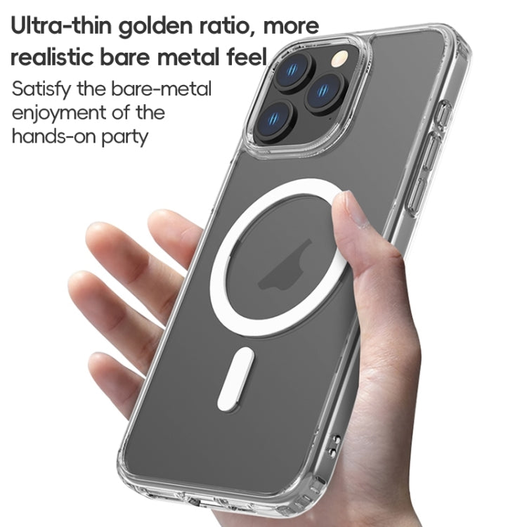 ZGA Magsafe Clear PC Hybrid TPU Phone Case, For iPhone 16e, For iPhone 16 Pro Max, For iPhone 16 ...
