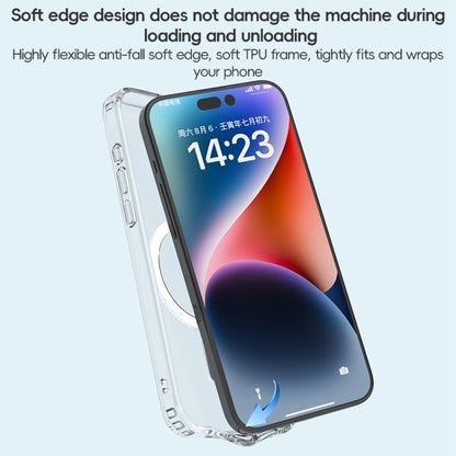 ZGA Magsafe Clear PC Hybrid TPU Phone Case, For iPhone 16e, For iPhone 16 Pro Max, For iPhone 16 ...