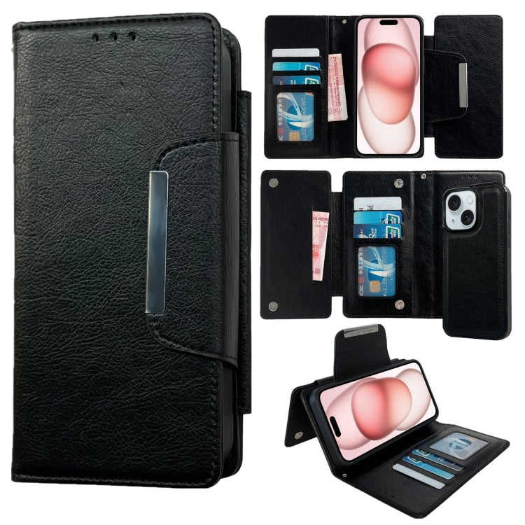 Multifunctional 7-Cards Wallet Leather Phone Case