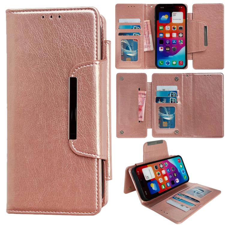 Multifunctional 7-Cards Wallet Leather Phone Case