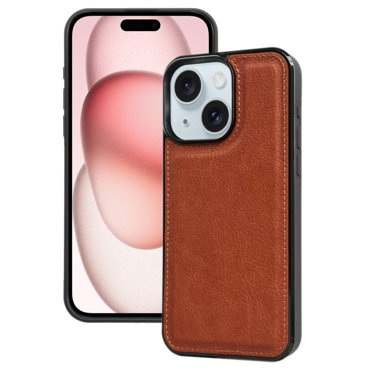 Cowhide Texture Back Cover Phone Case