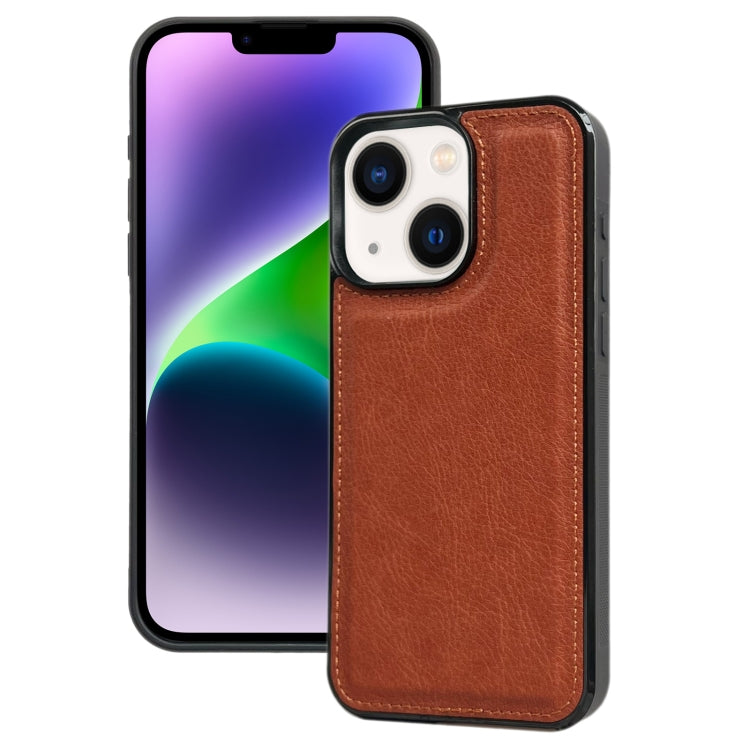 Cowhide Texture Back Cover Phone Case