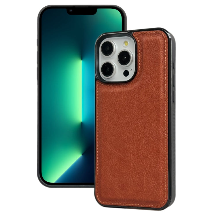 Cowhide Texture Back Cover Phone Case