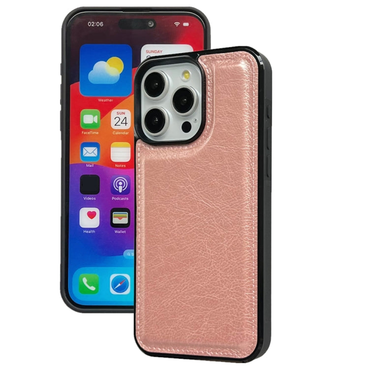 Cowhide Texture Back Cover Phone Case