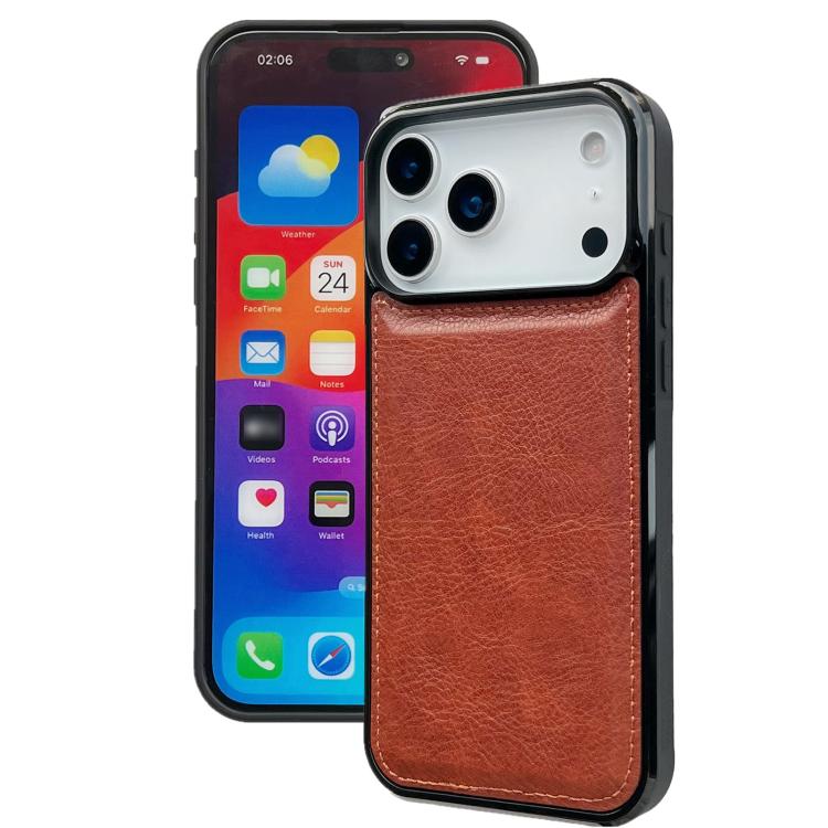 Cowhide Texture Back Cover Phone Case
