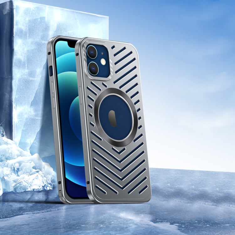 Cooling MagSafe Magnetic Metal Phone Case, For iPhone 16 Pro Max, For iPhone 16 Pro, For iPhone 1...