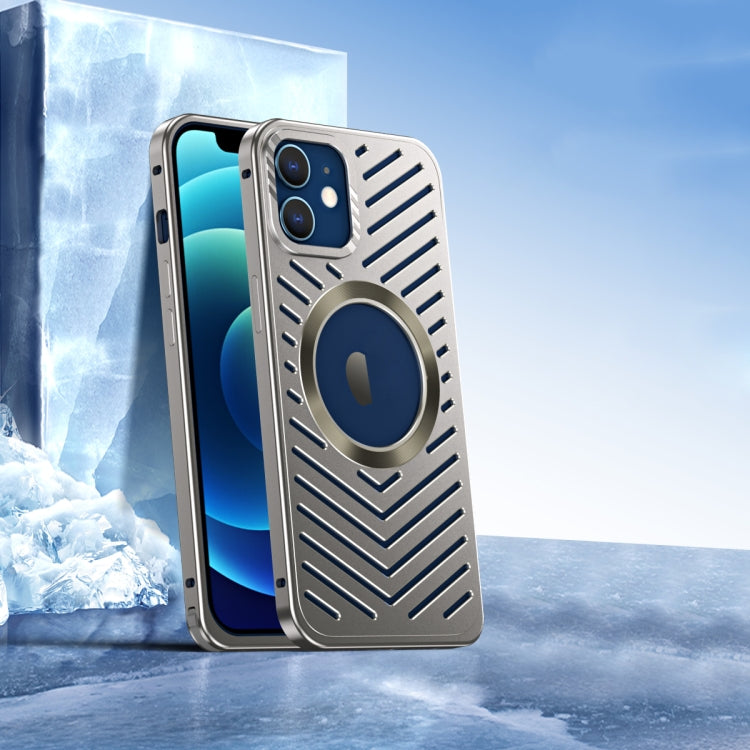 Cooling MagSafe Magnetic Metal Phone Case, For iPhone 16 Pro Max, For iPhone 16 Pro, For iPhone 1...