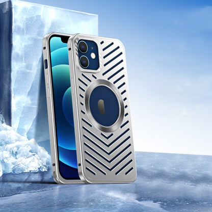 Cooling MagSafe Magnetic Metal Phone Case, For iPhone 16 Pro Max, For iPhone 16 Pro, For iPhone 1...