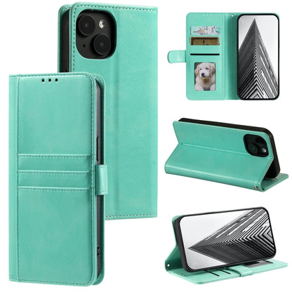 Simple 6-Card Wallet Leather Phone Case, For iPhone 16e, For iPhone 16 Pro Max, For iPhone 16 Pro...