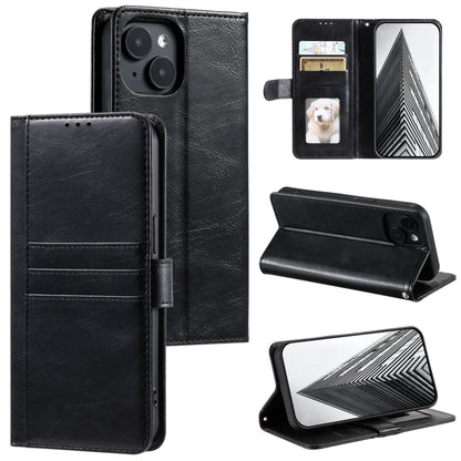 Simple 6-Card Wallet Leather Phone Case, For iPhone 16e, For iPhone 16 Pro Max, For iPhone 16 Pro...