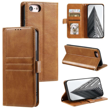 Simple 6-Card Wallet Leather Phone Case, For iPhone 16e, For iPhone 16 Pro Max, For iPhone 16 Pro...