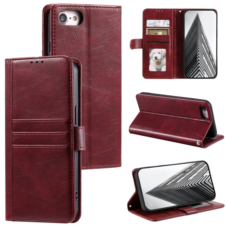 Simple 6-Card Wallet Leather Phone Case, For iPhone 16e, For iPhone 16 Pro Max, For iPhone 16 Pro...