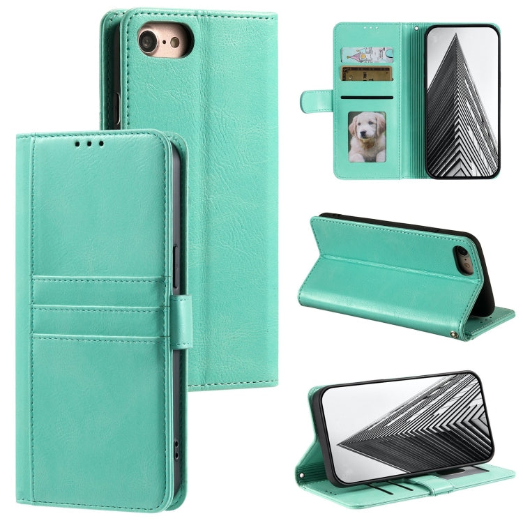 Simple 6-Card Wallet Leather Phone Case, For iPhone 16e, For iPhone 16 Pro Max, For iPhone 16 Pro...