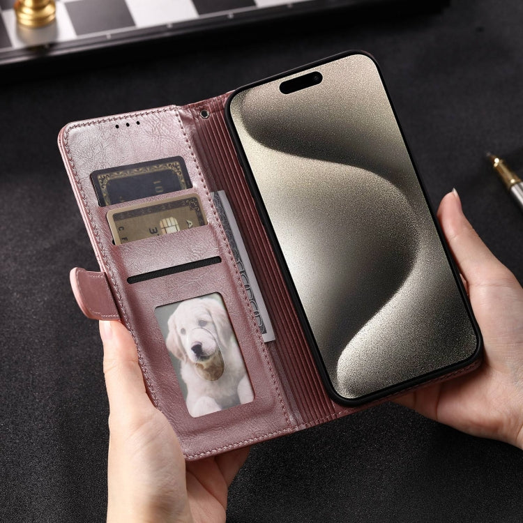 Simple 6-Card Wallet Leather Phone Case, For iPhone 13 Pro Max, For iPhone 13 Pro, For iPhone 13�...