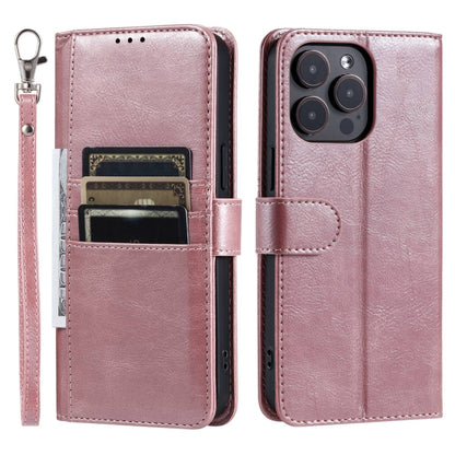Simple 6-Card Wallet Leather Phone Case, For iPhone 13 Pro Max, For iPhone 13 Pro, For iPhone 13�...