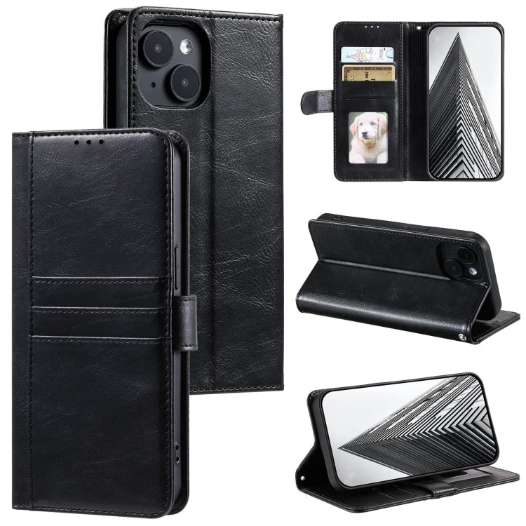 Simple 6-Card Wallet Leather Phone Case, For iPhone 13 Pro Max, For iPhone 13 Pro, For iPhone 13�...