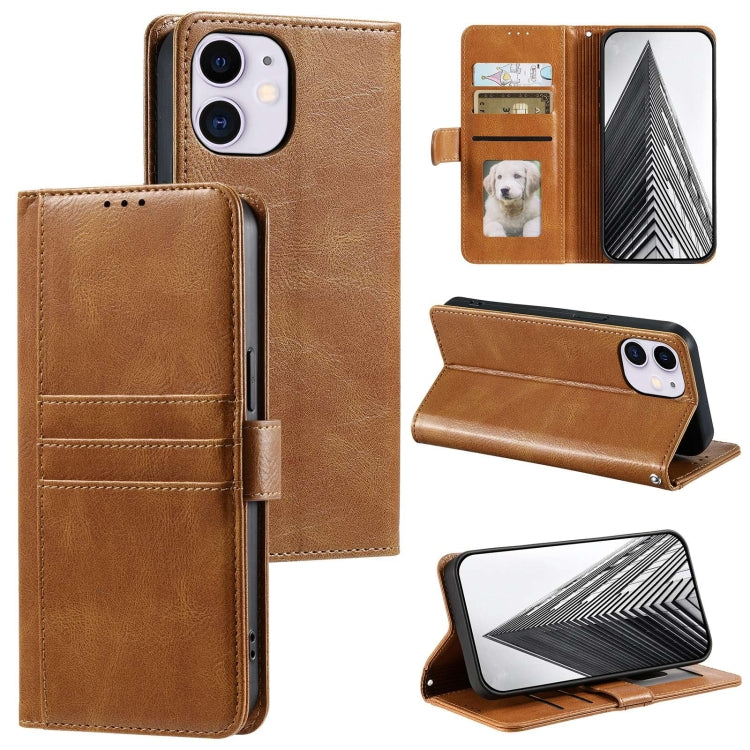 Simple 6-Card Wallet Leather Phone Case, For iPhone 13 Pro Max, For iPhone 13 Pro, For iPhone 13�...