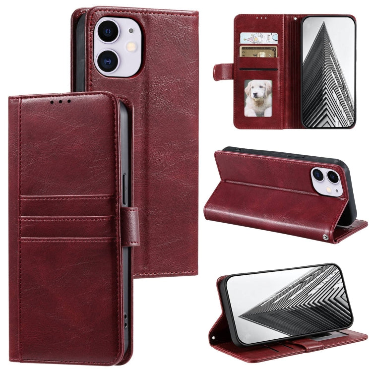 Simple 6-Card Wallet Leather Phone Case, For iPhone 13 Pro Max, For iPhone 13 Pro, For iPhone 13�...
