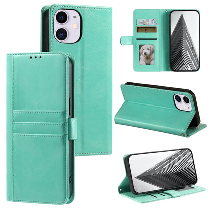 Simple 6-Card Wallet Leather Phone Case, For iPhone 13 Pro Max, For iPhone 13 Pro, For iPhone 13�...