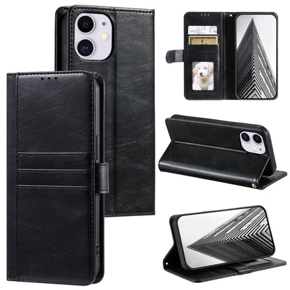 Simple 6-Card Wallet Leather Phone Case, For iPhone 13 Pro Max, For iPhone 13 Pro, For iPhone 13�...