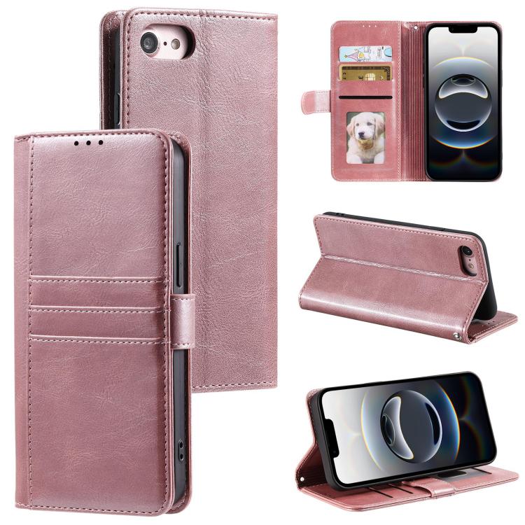 Simple 6-Card Wallet Leather Phone Case, For iPhone 16e, For iPhone 16 Pro Max, For iPhone 16 Pro...