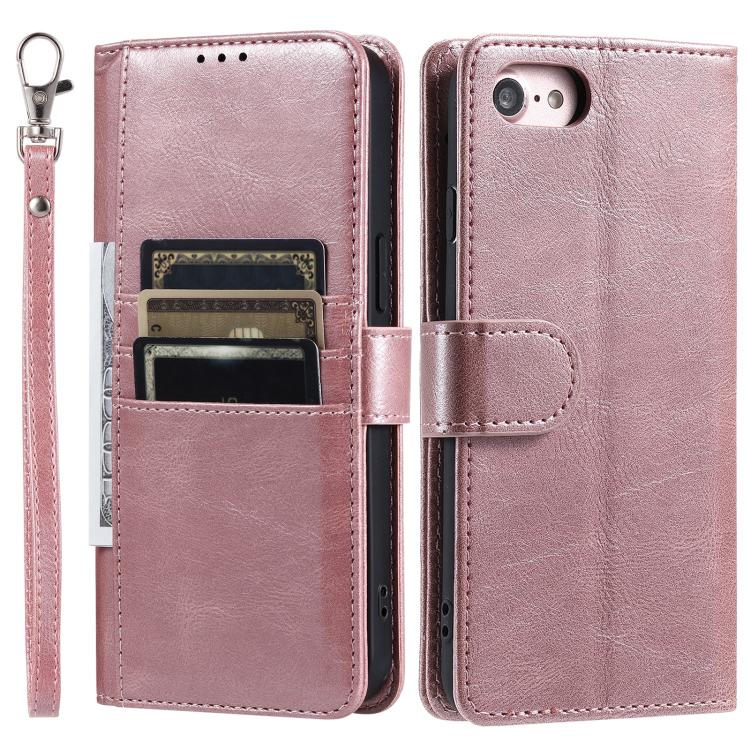 Simple 6-Card Wallet Leather Phone Case, For iPhone 16e, For iPhone 16 Pro Max, For iPhone 16 Pro...