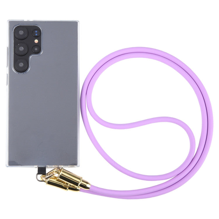 Data Cable Phone Anti-lost Crossbody Lanyard, Length: 1.2m, Type-C to 8 Pin Silicone�������������...