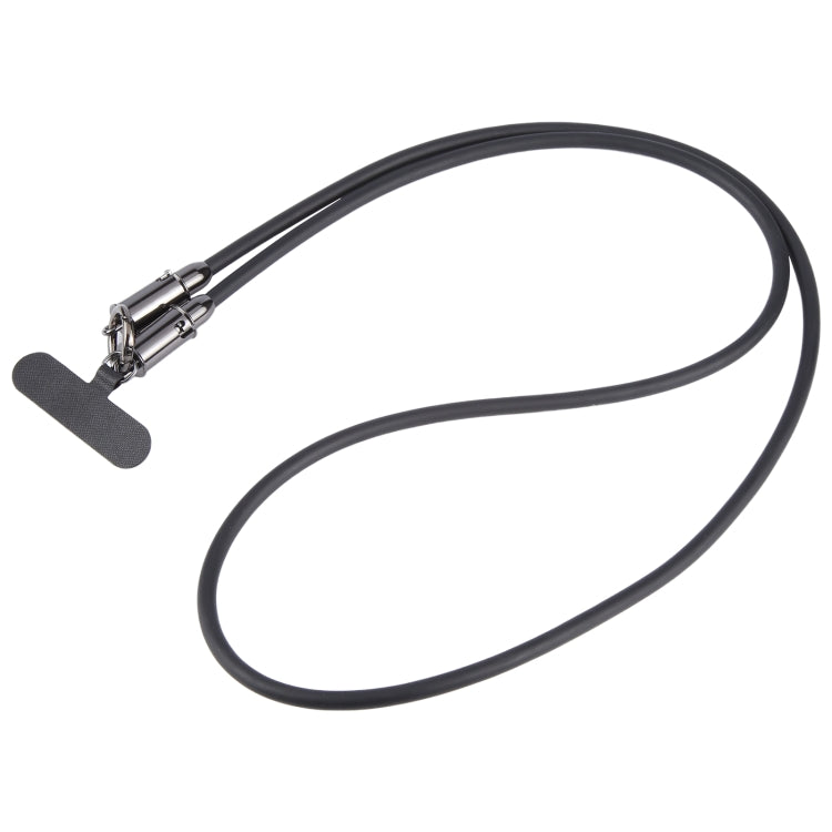 Data Cable Phone Anti-lost Crossbody Lanyard, Length: 1.2m, Type-C to 8 Pin Silicone�������������...