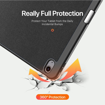 DUX DUCIS Domo Series Cloth Texture Magnetic Leather Tablet Case, For iPad Air 13 2024 / 2025����...