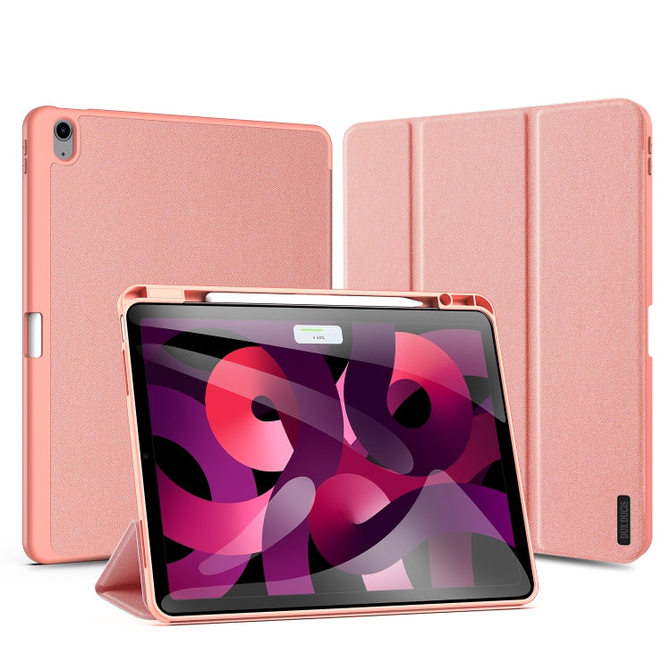 DUX DUCIS Domo Series Cloth Texture Magnetic Leather Tablet Case, For iPad Air 13 2024 / 2025����...