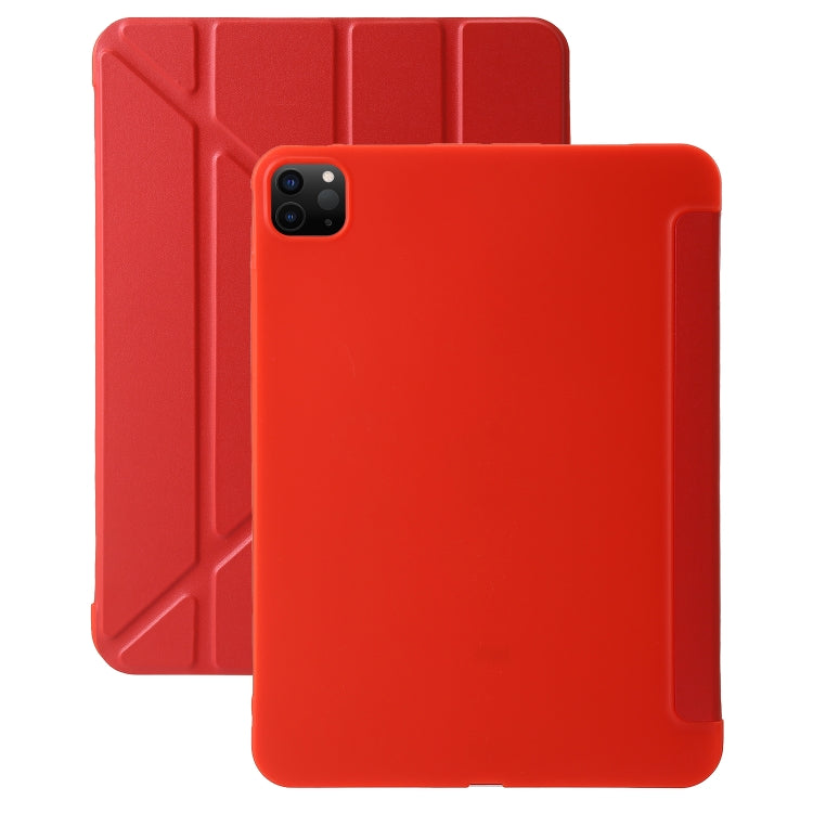 TPU Deformation Flip Leather Tablet Case with Holder, For iPad Air 11 2025 / 2024����������������...