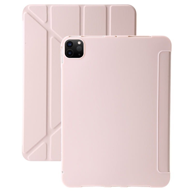 TPU Deformation Flip Leather Tablet Case with Holder, For iPad Air 11 2025 / 2024����������������...