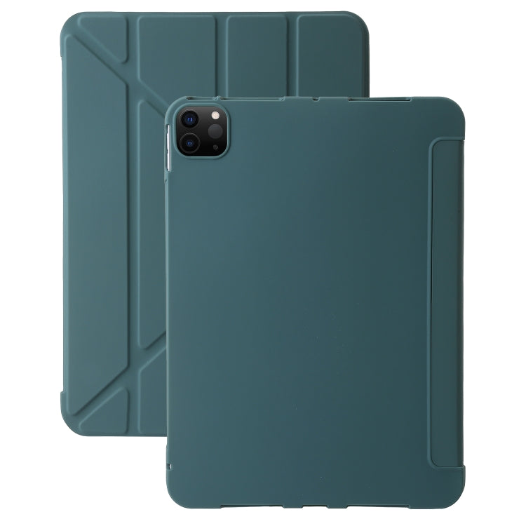 TPU Deformation Flip Leather Tablet Case with Holder, For iPad Air 11 2025 / 2024����������������...