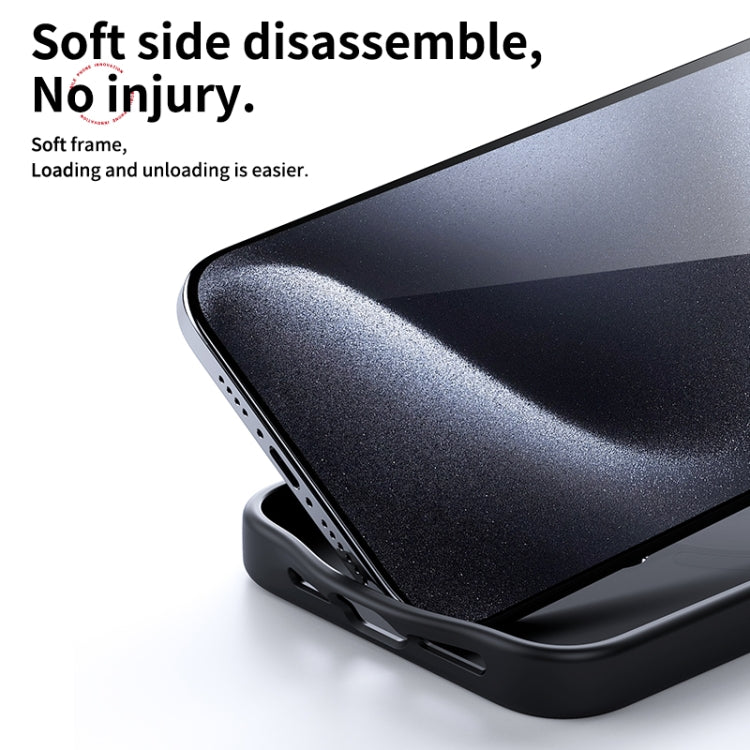 Double Ring MagSafe Holder Carbon Fiber Phone Case, For iPhone 16 Pro Max, For iPhone 16 Pro�����...