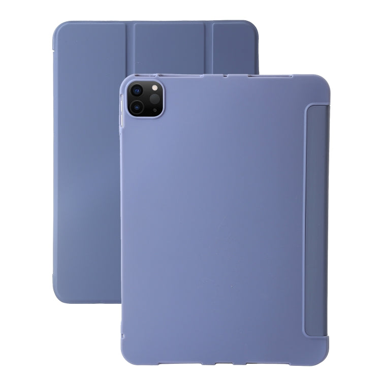 Three-fold Holder Flip Tablet Leather Case, For iPad Air 11 2025 / 2024, For iPad Air 13 2025 / 2...