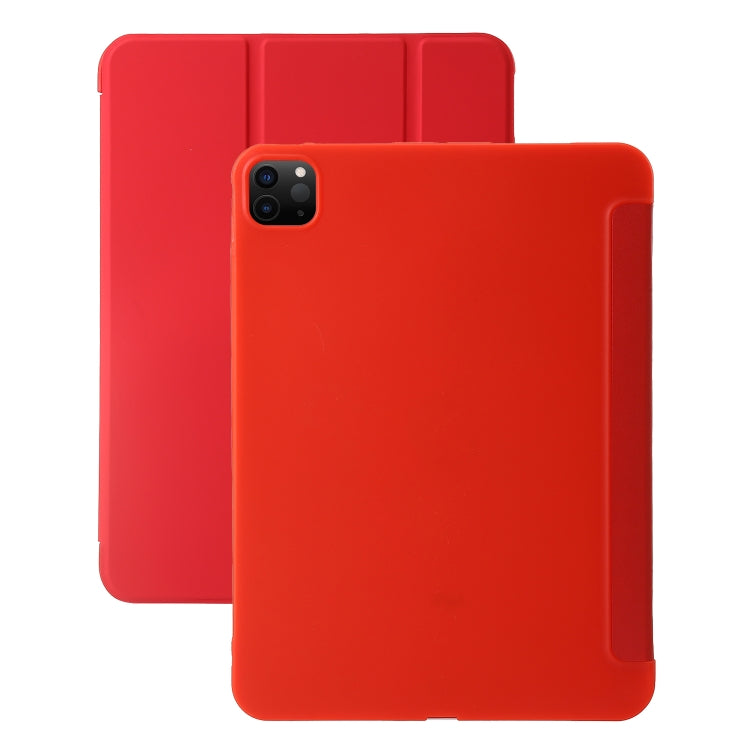 Three-fold Holder Flip Tablet Leather Case, For iPad Air 11 2025 / 2024, For iPad Air 13 2025 / 2...