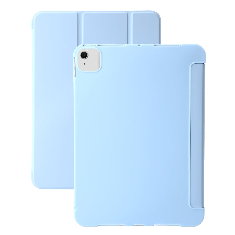 Three-fold Holder Flip Tablet Leather Case, For iPad Air 11 2025 / 2024, For iPad Air 13 2025 / 2...