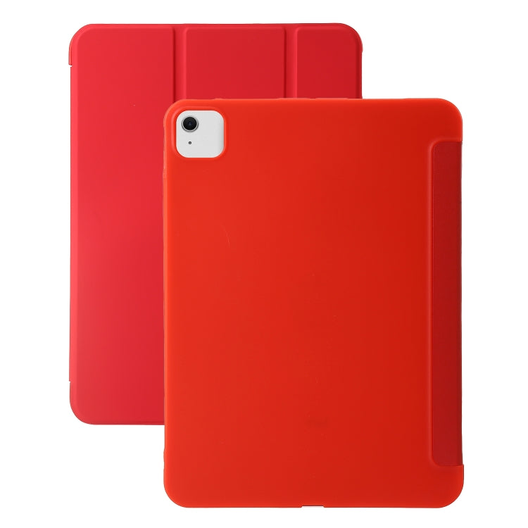 Three-fold Holder Flip Tablet Leather Case, For iPad Air 11 2025 / 2024, For iPad Air 13 2025 / 2...